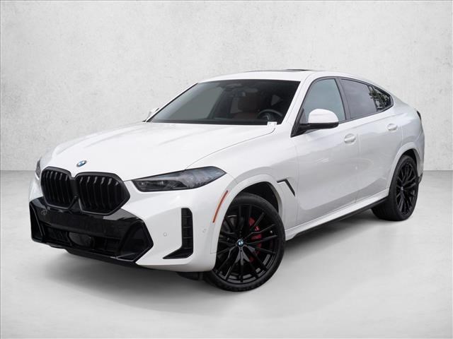 Alpine White 2024 BMW X6 xDrive40i AWD SUV / Crossover All-Wheel Drive Automatic