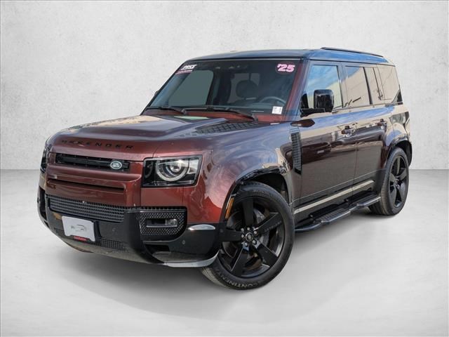 Sedona Red Metallic 2025 Land Rover Defender 110 P400 Sedona Red AWD SUV / Crossover All-Wheel Drive Automatic