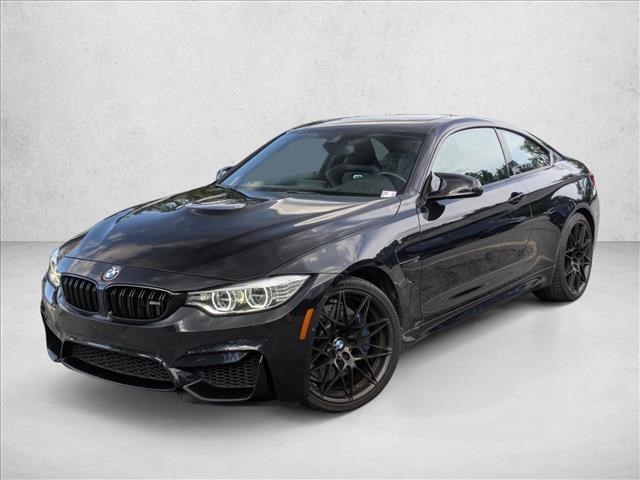 Black Sapphire Metallic 2017 BMW M4 Coupe Rear-Wheel Drive Automatic