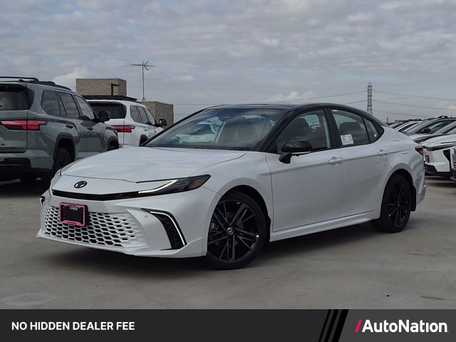 Wind Chill Pearl w/Midnight Black Metallic Roof 2026 Toyota Camry Sedan All-Wheel Drive Automatic