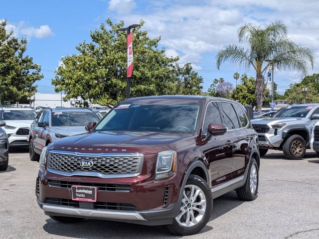 Red (Sangria) 2020 Kia Telluride LX FWD SUV / Crossover Front-Wheel Drive Automatic