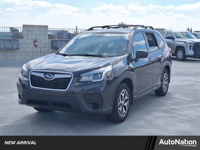 Dark Gray Metallic 2019 Subaru Forester 2.5i Premium AWD SUV / Crossover All-Wheel Drive Automatic