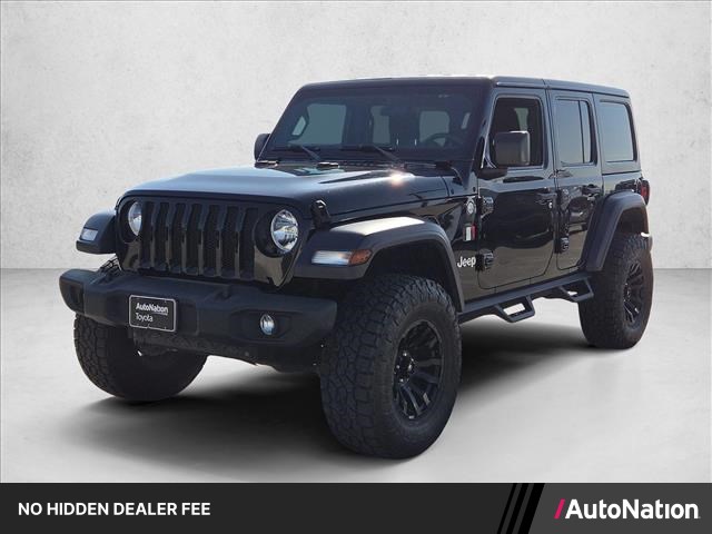 Black Clearcoat 2018 Jeep Wrangler SUV / Crossover Four-Wheel Drive 8-Speed Automatic