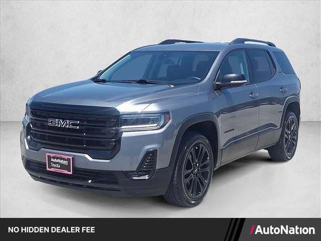 Gray (Satin Steel Metallic) 2022 GMC Acadia SUV / Crossover Front-Wheel Drive 9-Speed Automatic