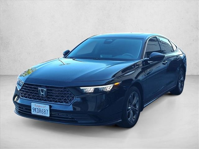 Crystal Black Pearl 2024 Honda Accord EX FWD Sedan Front-Wheel Drive Automatic