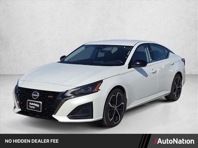 Pearl White Tricoat 2024 Nissan Altima Sedan Front-Wheel Drive Automatic