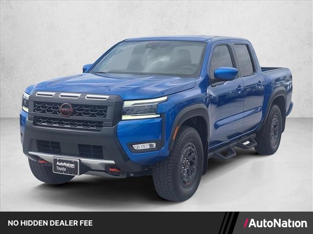 Bluestone Pearl 2025 Nissan Frontier PRO-4X Crew Cab 4WD Pickup Truck Four-Wheel Drive Automatic