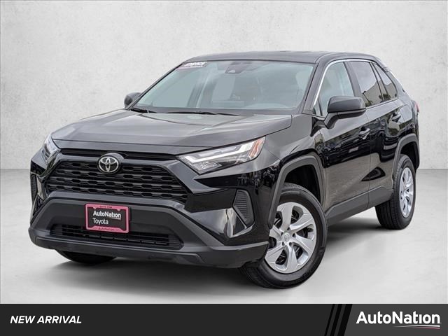 Midnight Black Metallic 2025 Toyota RAV4 LE FWD SUV / Crossover Front-Wheel Drive Automatic