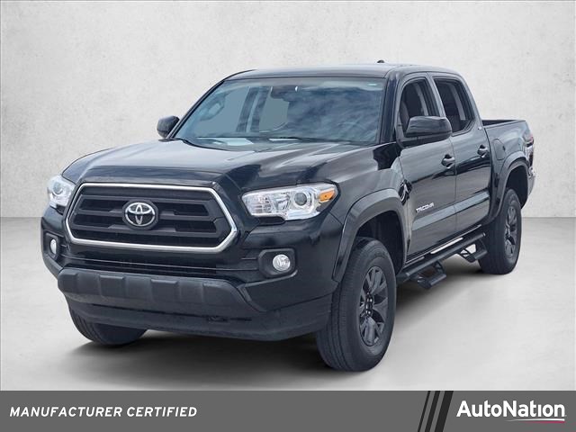 Black 2023 Toyota Tacoma SR5 V6 Double Cab RWD Pickup Truck 4X2 Automatic