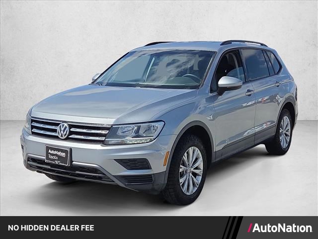 Silver 2019 Volkswagen Tiguan SUV / Crossover All-Wheel Drive 8-Speed Automatic