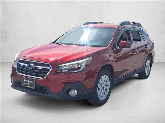 Crimson Red Pearl 2018 Subaru Outback 2.5i Premium AWD Wagon All-Wheel Drive Automatic