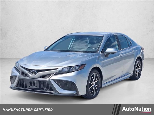 Celestial Silver Metallic 2024 Toyota Camry SE AWD Sedan All-Wheel Drive Automatic
