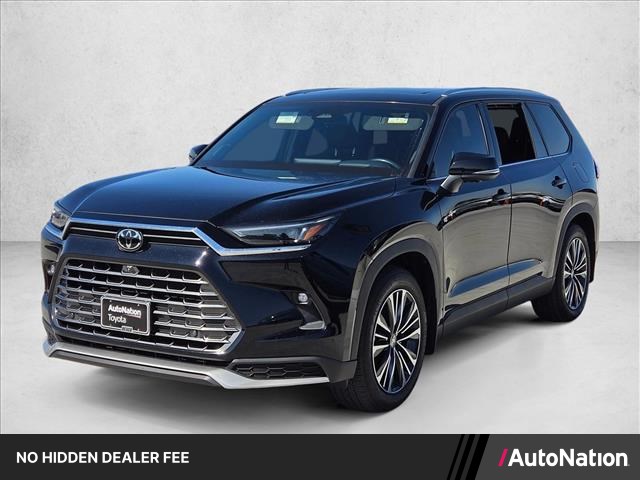 Midnight Black Metallic 2024 Toyota Grand Highlander Hybrid SUV / Crossover All-Wheel Drive Automatic