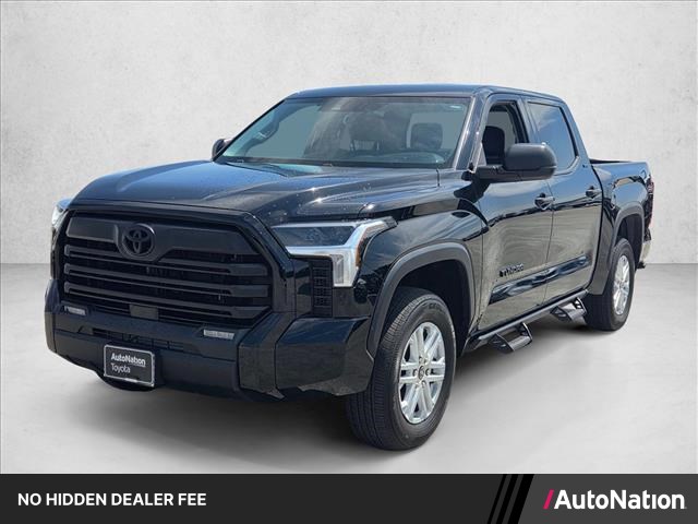 Midnight Black Metallic 2024 Toyota Tundra Pickup Truck Four-Wheel Drive Automatic