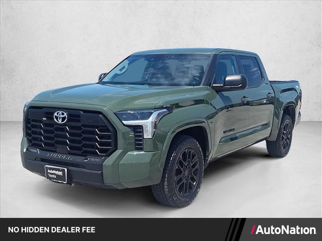 Army Green 2023 Toyota Tundra Pickup Truck Four-Wheel Drive Automatic