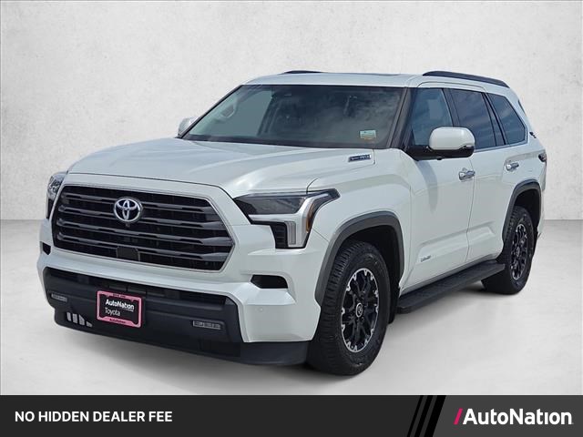 White (Wind Chill Pearl) 2023 Toyota Sequoia SUV / Crossover Four-Wheel Drive Automatic