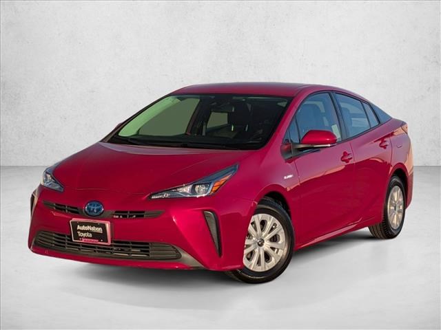Supersonic Red 2022 Toyota Prius L Eco FWD Hatchback Front-Wheel Drive Automatic
