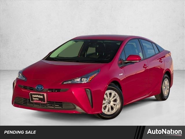 Supersonic Red 2022 Toyota Prius L Eco FWD Hatchback Front-Wheel Drive Automatic