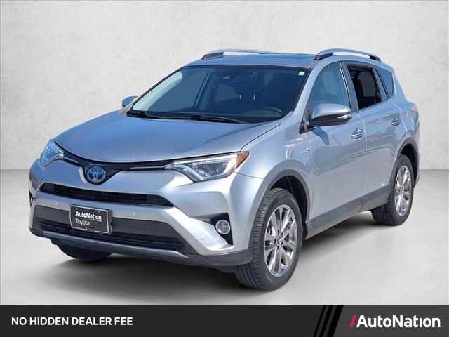 Silver Sky Metalli 2018 Toyota RAV4 Hybrid Limited AWD SUV / Crossover All-Wheel Drive Automatic