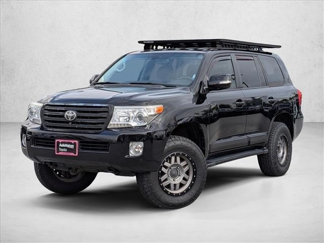 Black 2014 Toyota Land Cruiser AWD SUV / Crossover All-Wheel Drive Automatic