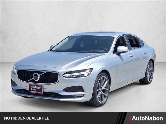 Silver/Gray 2018 Volvo S90 T5 Momentum AWD Sedan All-Wheel Drive Automatic