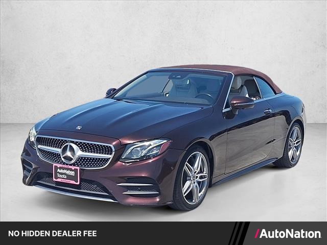 Rubellite Red 2019 Mercedes-Benz E-Class Convertible Rear-Wheel Drive Automatic