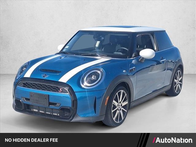 Island Blue Metallic 2024 MINI Cooper S 2-Door Hatchback FWD Hatchback Front-Wheel Drive Automatic