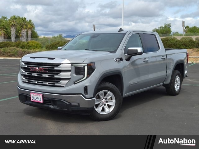 Thunderstorm Gray 2024 GMC Sierra 1500 SLE Crew Cab RWD Pickup Truck 4X2 8-Speed Automatic