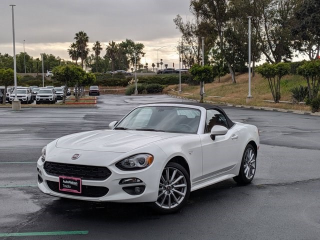 Puro White Tri-Coat Pearl 2020 FIAT 124 Spider Lusso Convertible Rear-Wheel Drive 6-Speed Automatic