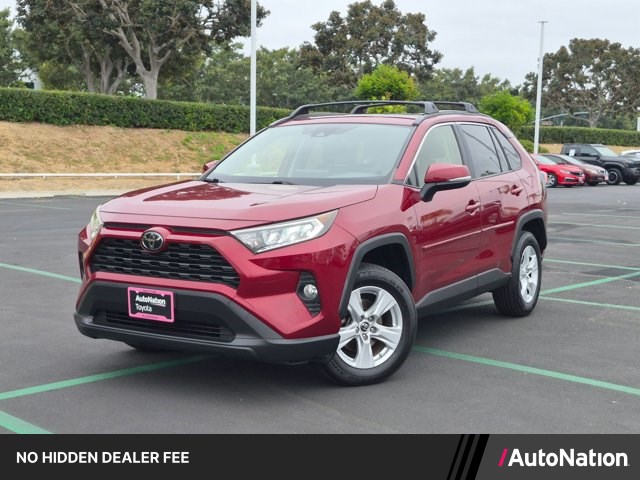 Red (Ruby Flare Pearl) 2019 Toyota RAV4 SUV / Crossover Front-Wheel Drive Automatic