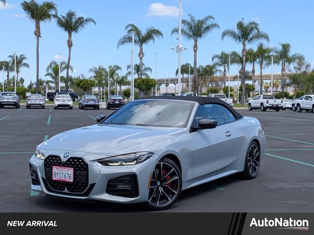 Gray (Brooklyn Grey Metallic) 2022 BMW 4 Series 430i Convertible RWD Convertible Rear-Wheel Drive Automatic