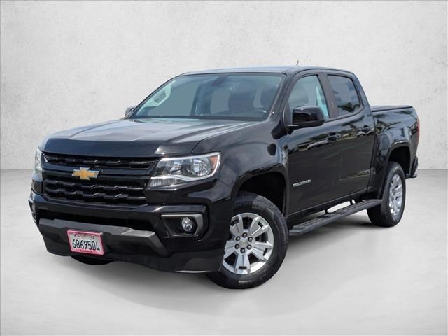 Black 2022 Chevrolet Colorado LT Crew Cab RWD Pickup Truck 4X2 8-Speed Automatic