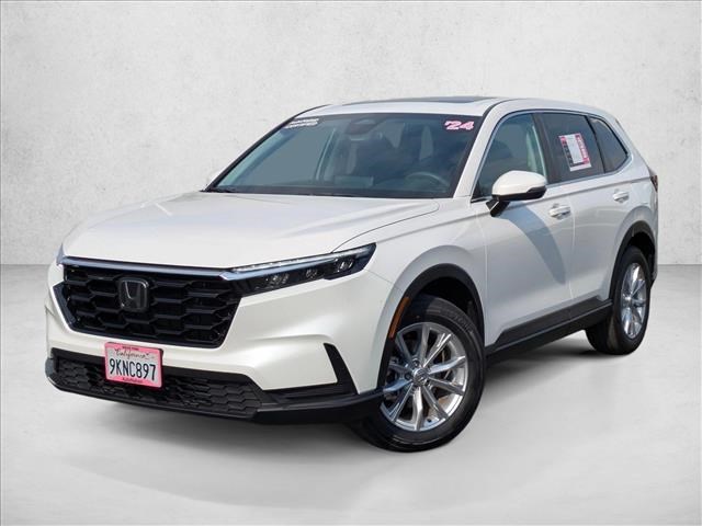 White 2024 Honda CR-V EX AWD SUV / Crossover All-Wheel Drive Automatic