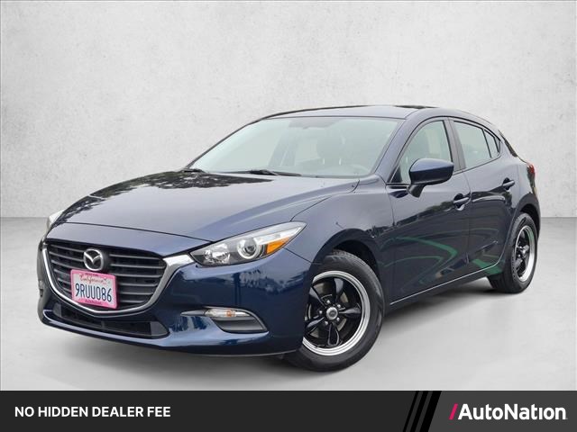 Deep Crystal Blue Mica 2017 Mazda MAZDA3 Hatchback Front-Wheel Drive Automatic