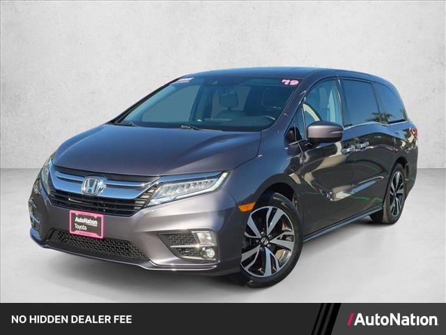 Gray 2019 Honda Odyssey Minivan Front-Wheel Drive Automatic