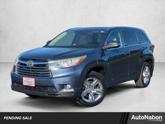 Shoreline Blue Pearl 2014 Toyota Highlander Limited Platinum AWD SUV / Crossover All-Wheel Drive Automatic