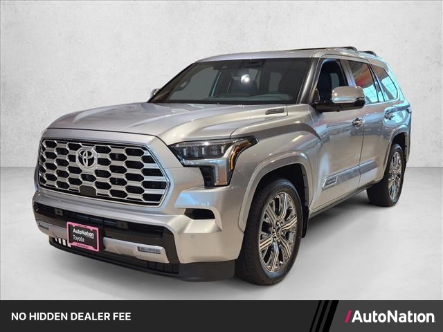 Celestial Silver Metallic 2026 Toyota Sequoia Capstone 4WD SUV / Crossover Four-Wheel Drive Automatic