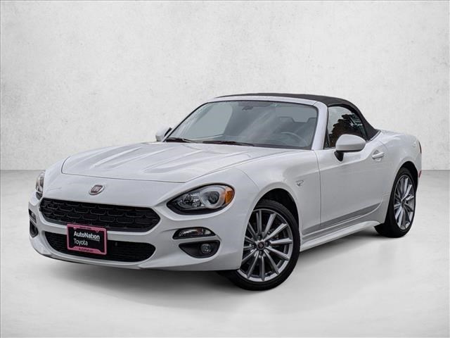 Puro White Tri-Coat Pearl 2020 FIAT 124 Spider Lusso Convertible Rear-Wheel Drive 6-Speed Automatic