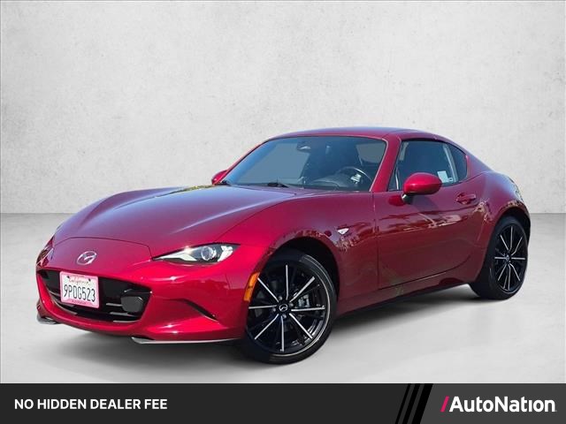 Soul Red Crystal Metallic 2024 Mazda MX-5 Miata Convertible Rear-Wheel Drive Automatic