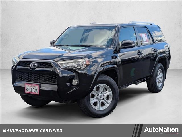 Midnight Black Metallic 2017 Toyota 4Runner SR5 Premium SUV / Crossover 4X2 Automatic