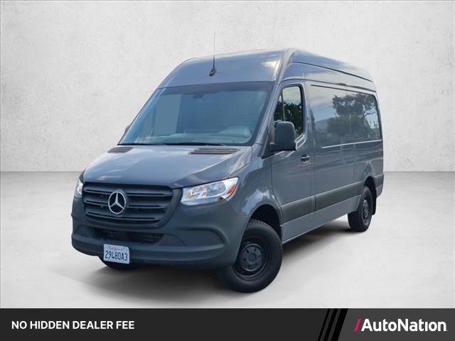 Gray (Graphite Grey) 2020 Mercedes-Benz Sprinter Cargo Van 4X2 Automatic