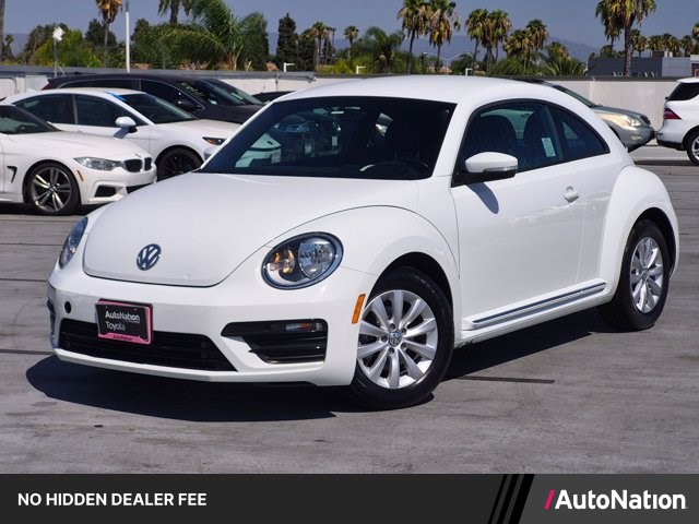 White 2019 Volkswagen Beetle Hatchback Front-Wheel Drive 6-Speed Automatic