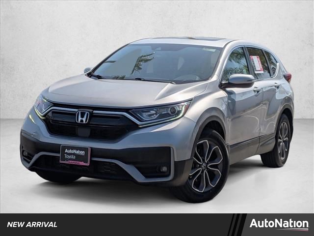 White 2022 Honda CR-V LX FWD SUV / Crossover Front-Wheel Drive Automatic