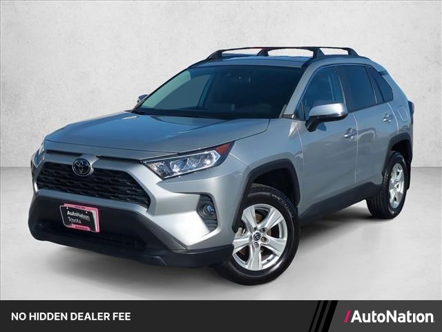 Silver Sky Metallic 2021 Toyota RAV4 SUV / Crossover Front-Wheel Drive Automatic