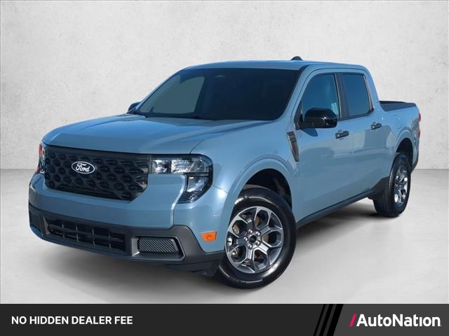 Blue (Azure Gray Metallic Tri-Coat) 2025 Ford Maverick Pickup Truck Front-Wheel Drive Automatic