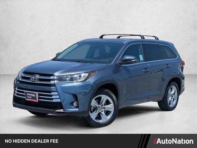 Shoreline Blue Pearl 2019 Toyota Highlander Limited FWD SUV / Crossover Front-Wheel Drive Automatic