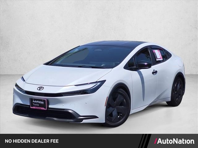 White (Wind Chill Pearl) 2025 Toyota Prius Hatchback Front-Wheel Drive Automatic