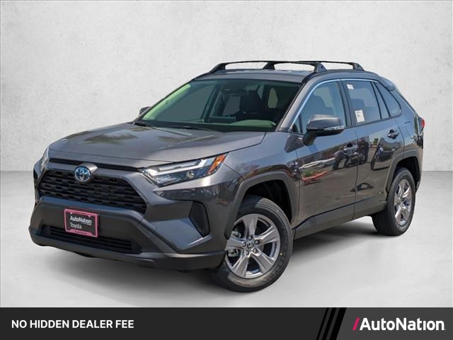 Magnetic Gray Metallic 2024 Toyota RAV4 Hybrid SUV / Crossover All-Wheel Drive Automatic