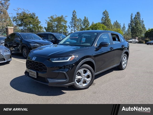 Crystal Black Pearl 2023 Honda HR-V LX FWD SUV / Crossover Front-Wheel Drive Automatic