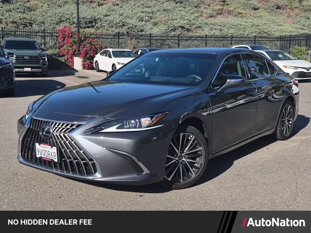 Cloudburst Gray 2025 Lexus ES Hybrid Sedan Front-Wheel Drive Automatic